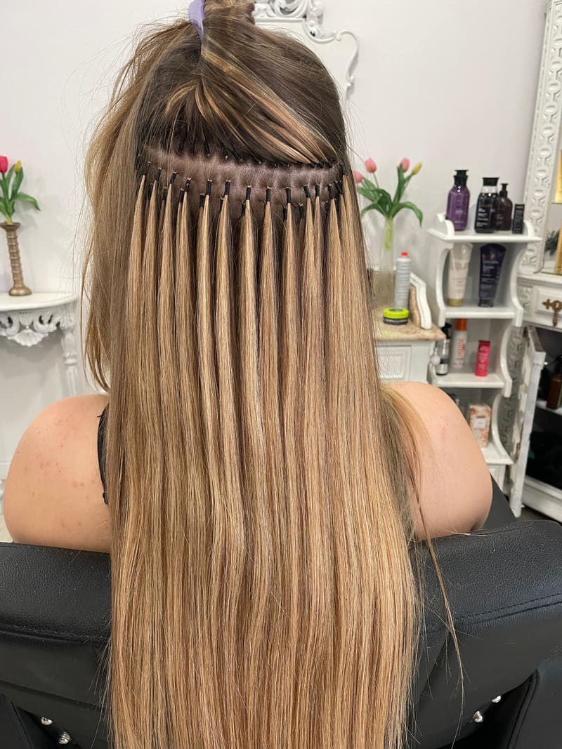 Avaliação de cabelo para extensões na JL e Extensões